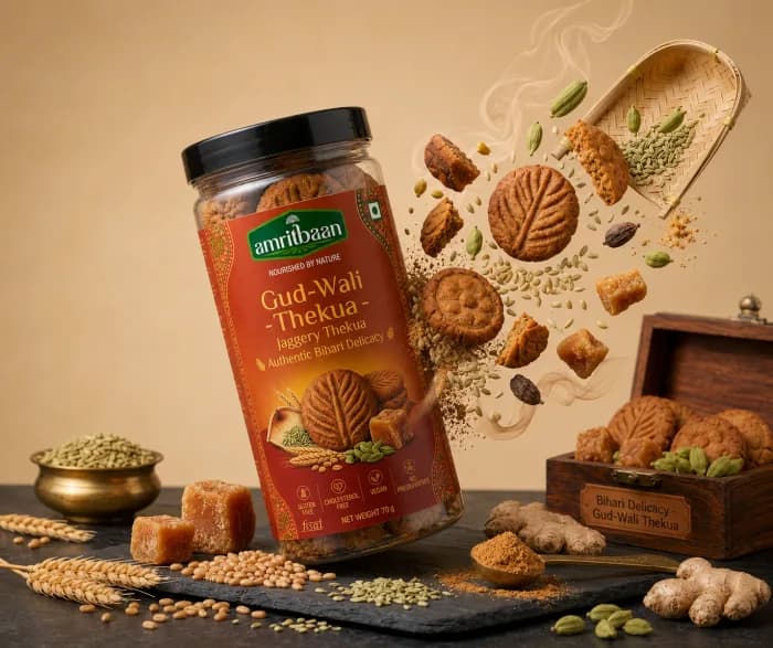 Traditional Thekua - Gud Flavor